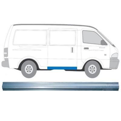 Reparaturblech Schiebetürschweller für Kia Pregio 1997-2005 / Links = Rechts