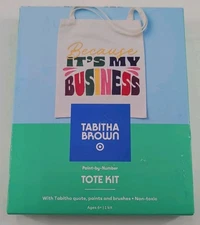 Tabitha Brown "Because It's My Business" Paint By Number Tote Kit Fun DIY Craft 
