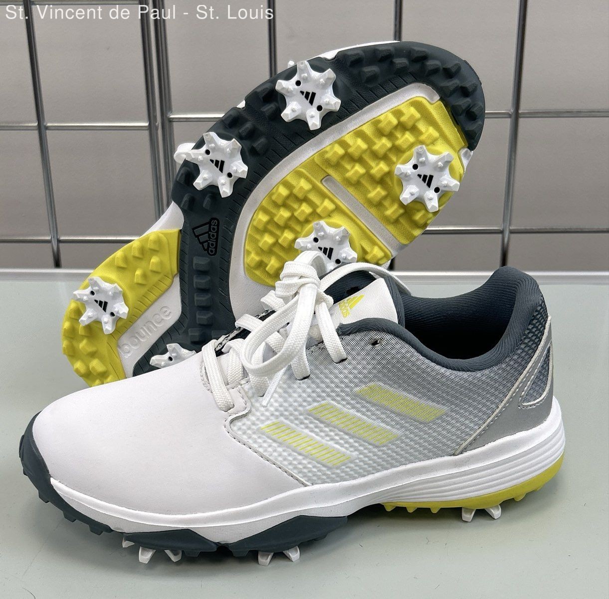 Shoes White/gray/yellow Fw5642 - Size 2
