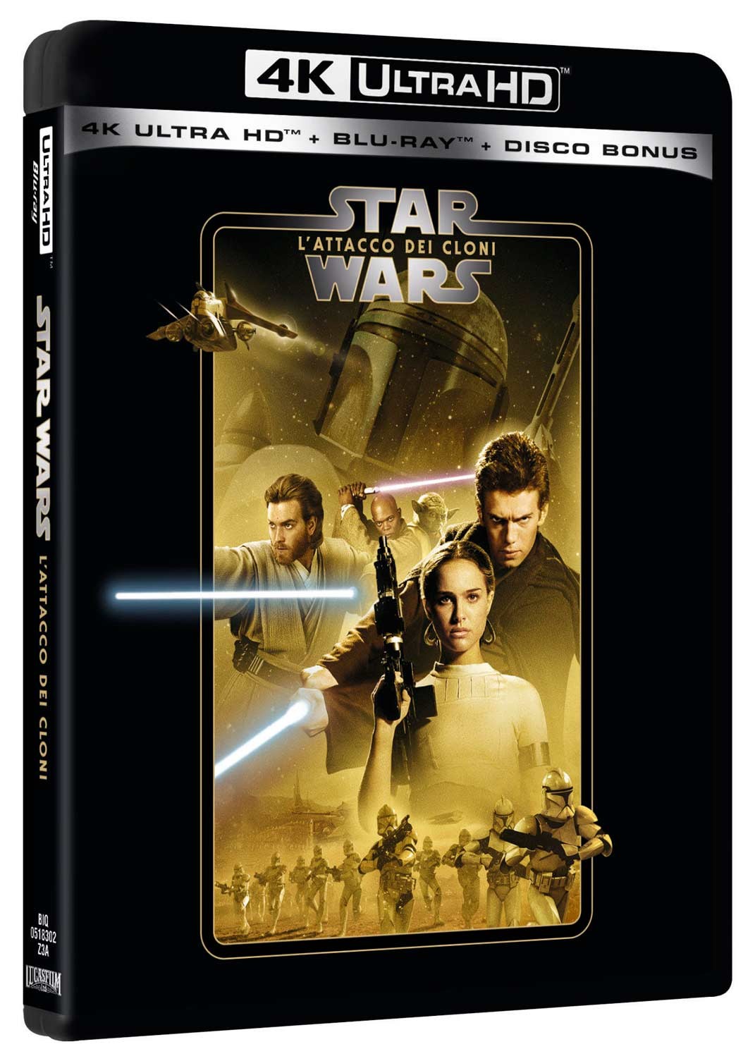 Star Wars Ep. II - The Attack of the Clones Repackaged UHD (Blu-ray)