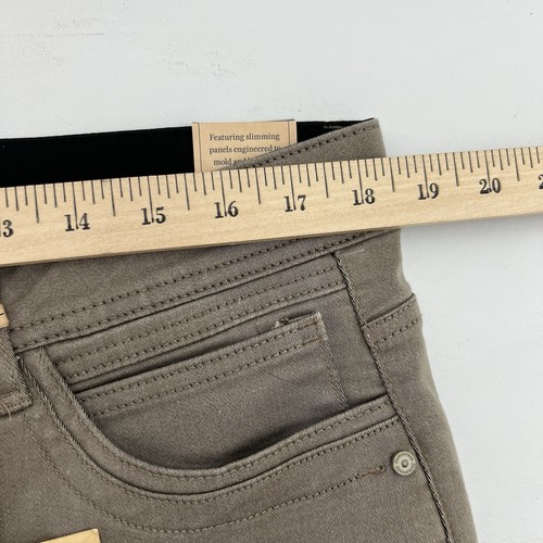 Democracy Jeans Damen 16 braun Denim AB Technology Freedom Ankle Booty Lift neu mit Etikett - Bild 12 von 14