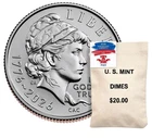 Photo of a 2026-P Roosevelt Dime from an eBay listing that sold on Jul 20, 2026