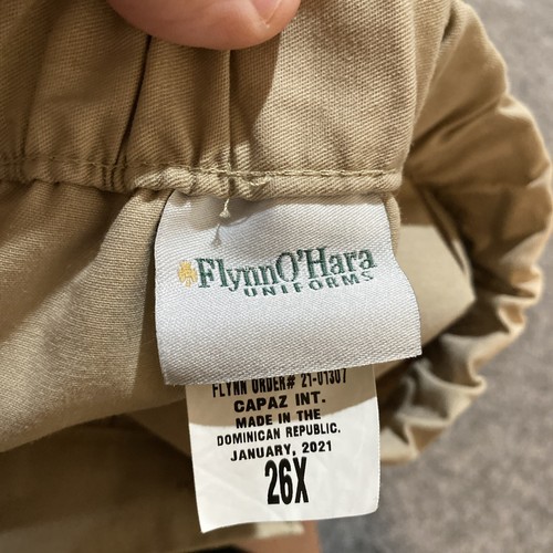 flynn ohara uniform Skirt 26 X Khaki - Picture 3 of 3