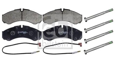 Set di pastiglie freno FEBI BILSTEIN 16233, anteriore per Opel