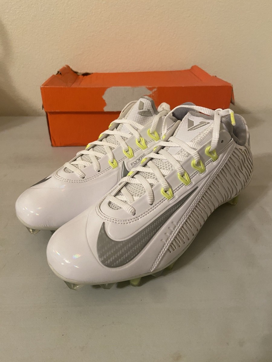 NIKE”Vapor carbon elite“ロイヤル/シルバー 26.5㎝ NIB Nike Vapor Carbon Elite 2014 Td Football Cleats Sz 8.5 - White
