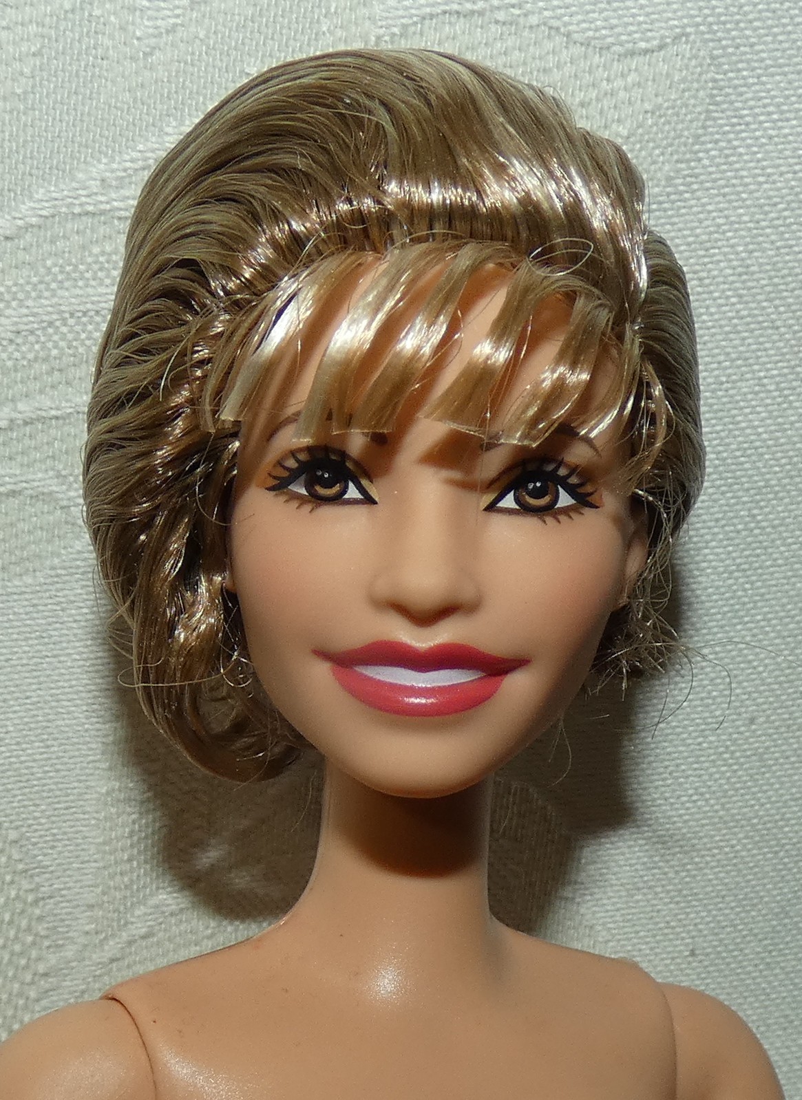 Mattel Nude Barbie Doll Inspiring Women Isabel Allende Short Hair Articulated
