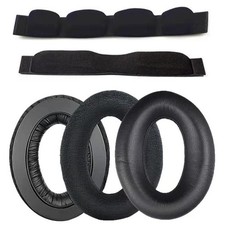 For Sennheiser HD545 HD565 HD580 HD600 HD650 Headphone Covers Earpads Headband