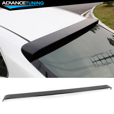 Fits 18-26 Toyota Camry Sedan 4-Door Gloss Black Rear Roof Lip Spoiler Wing ABS