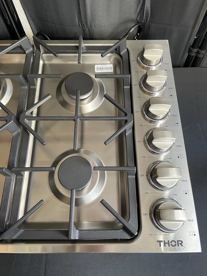 Cocina Thor 36 pulgadas cocina profesional de gas - acero inoxidable - TGC3601 Foto 3 de 4