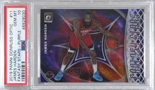 2019 Panini Donruss Optic Fantasy Stars Purple Prizm James Harden PSA 10 GEM MT