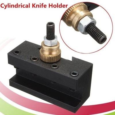 1Pcs 1/4- 1/2 Mini Lathe Quick Change Post Facing Milling Turning-Tool Holder