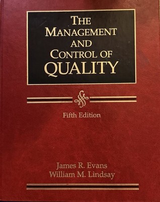 The Management and Control of Quality Hardcover Fifth Edition w/ Interactive CD