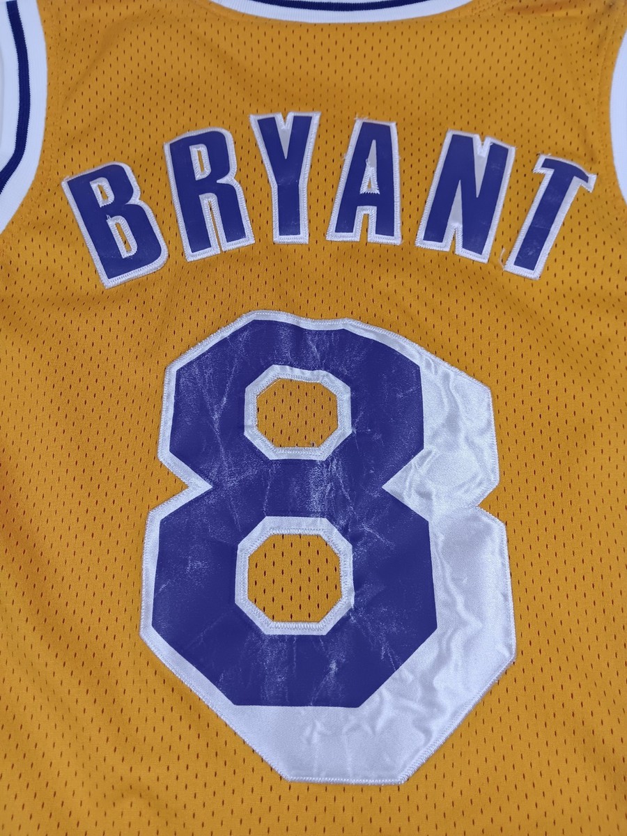 Kobe Bryant #8 L. A. Lakers Adidas Mitchell Ness 96-97 Hardwood