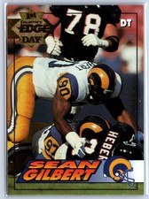 1994 Collector's Edge #107 Sean Gilbert 1st Day Gold