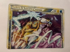 Raikou & Suicune Legende 92/95 Holo Entfesselt HGSS Pokemon Karte Deutsch NM