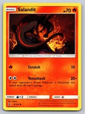 Salandit 15/145 SM - Guardians Rising Pokemon Card - NM