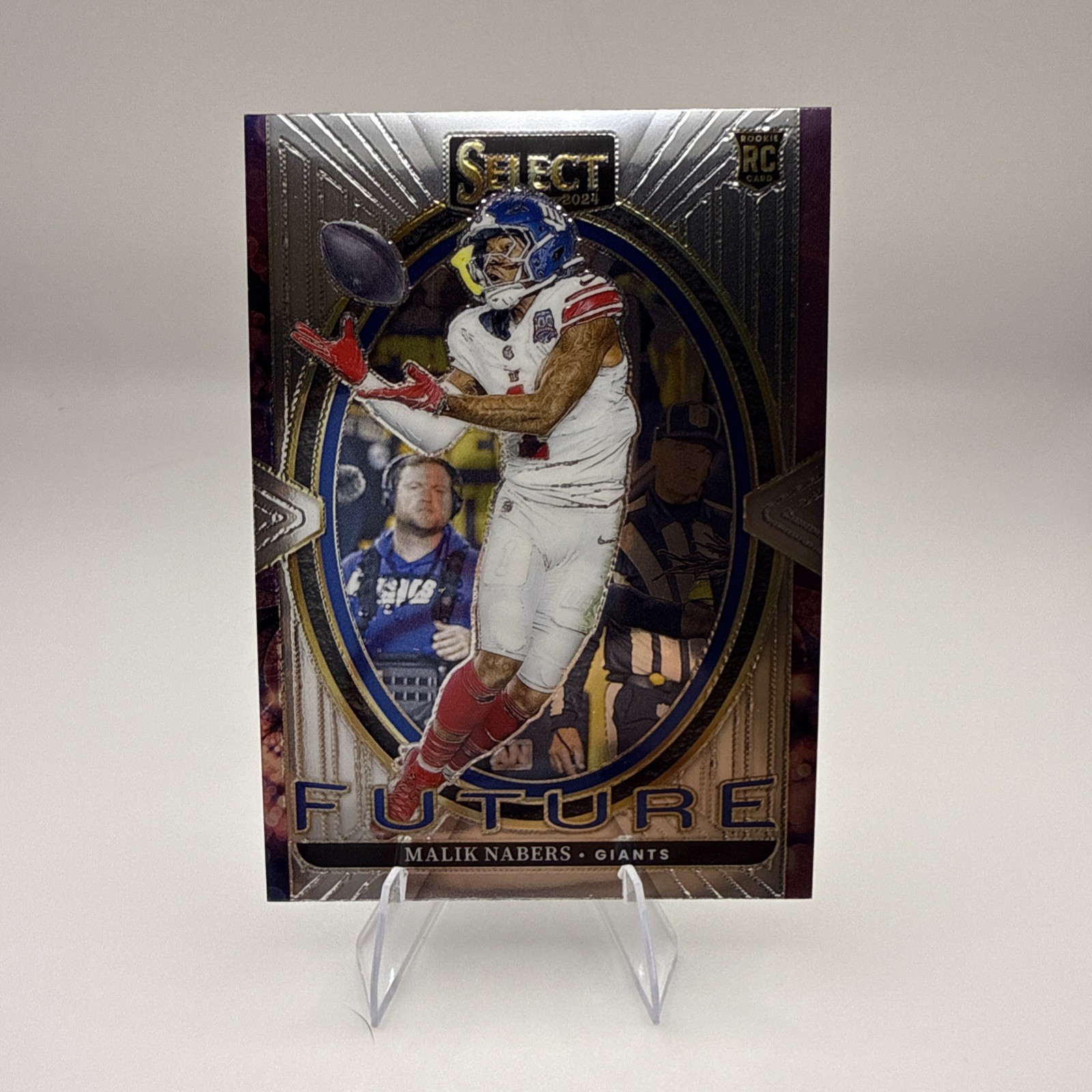 2024 Panini Select - Select Future Malik Nabers #2 (RC)