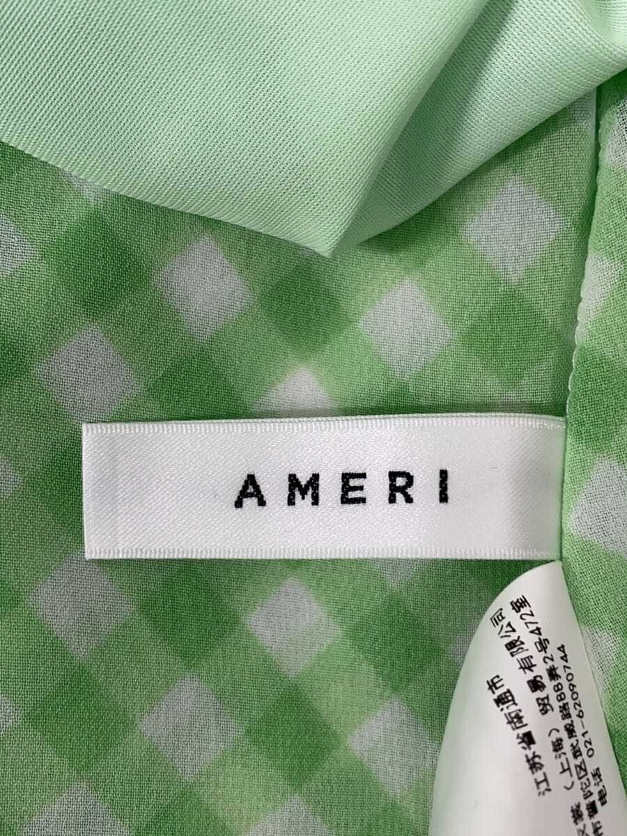 AMERI Long Sleeve Dress, Medium, Polyester, Green… - image 3