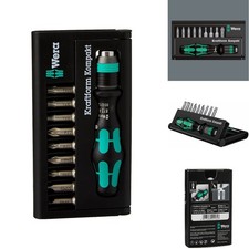 Wera 05056653001 Kraftform Kompakt 10, 10 Piece Tool Set