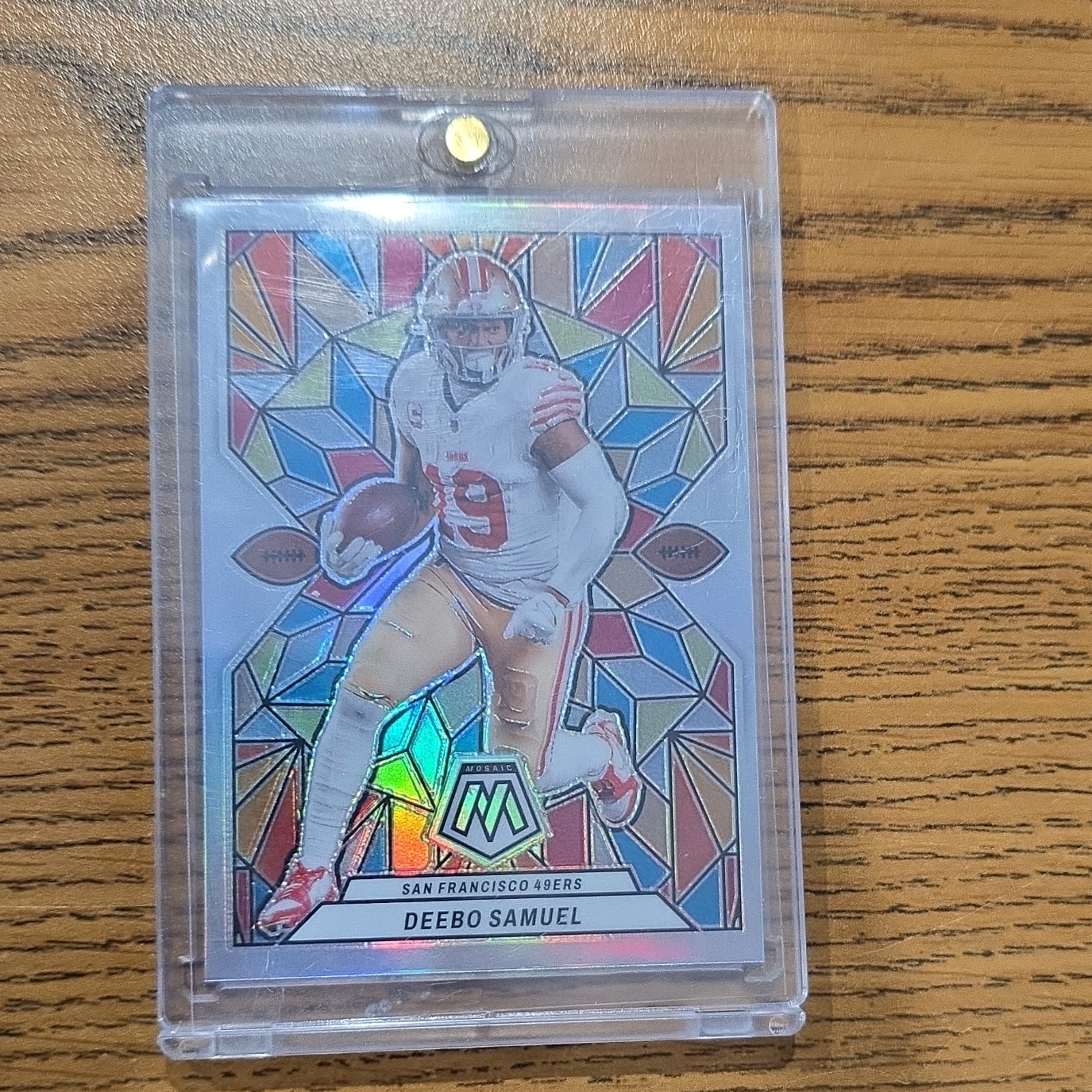 2024 Panini Mosaic Stained Glass Prizm Insert Deebo Samuel 49ers SG-10