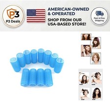 Professional 12pcs Rollers for Beautiful Heat-Free Curls - Random Colors