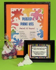 Diy Kids Craft Kits, Plaster Paint Figurines, Paint Kit, Paint Your Own Princess