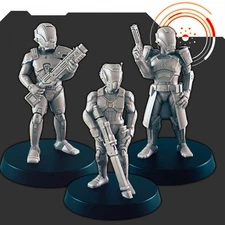 The Unity Soldiers - Sci-Fi Miniature Wargames - Warhammer 40k/AoS