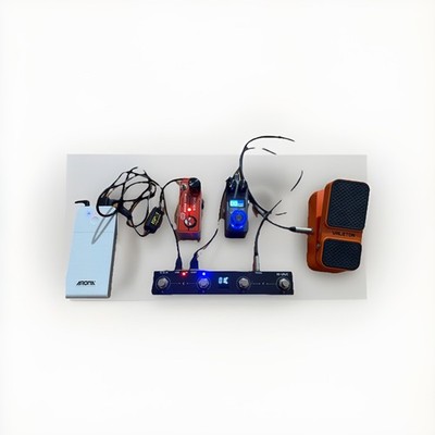 Valeton GP-5 Travel Pedalboard + Chocolate Plus + Valeton Expression Pedal