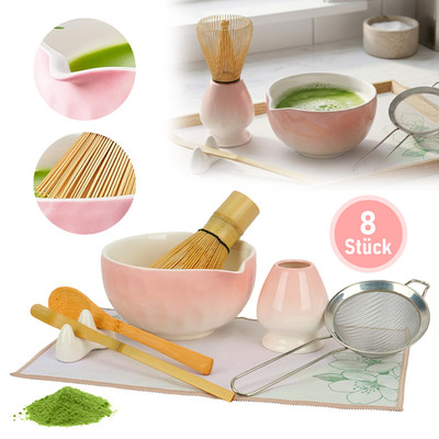 Matcha Tee Set Matcha Schneebesen Set Matcha Tee Zeremonie Set Vintage Praktisch