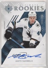 2018 Ultimate Collection Rookies /299 Tier 1 Autographs Antti Suomela Auto um0