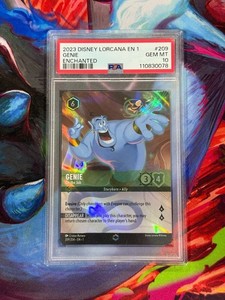 genie lorcana card Enchanted Genie Lorcana