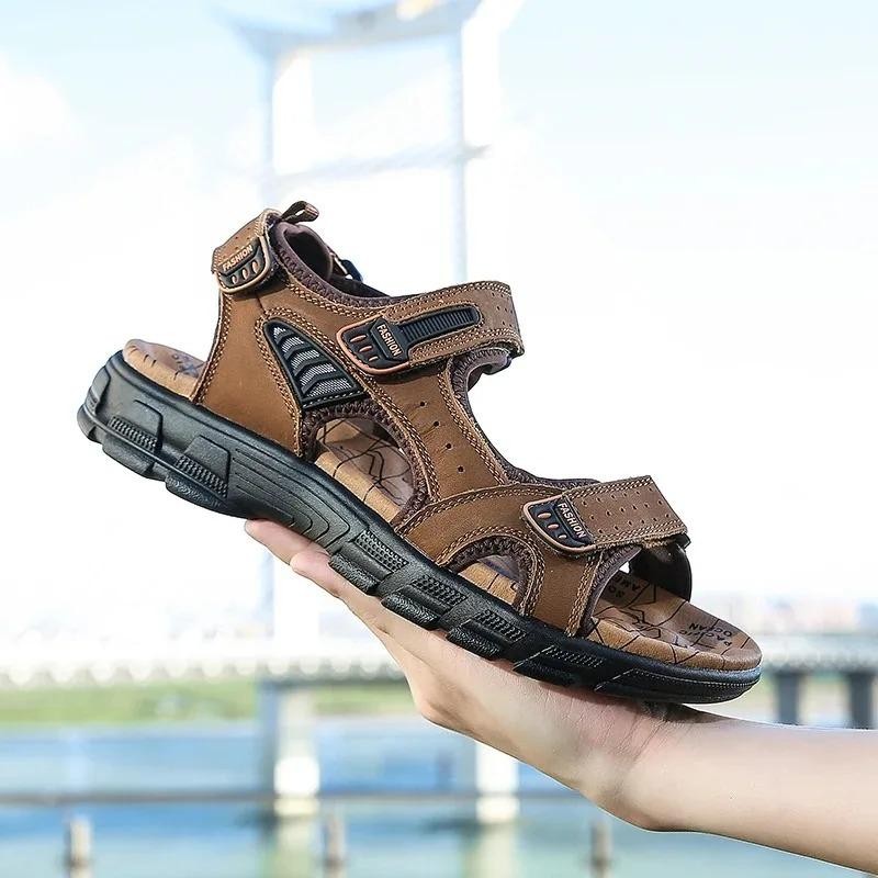 Hot Sale Summer Men's Sandals Outdoor Non-slip Men's Beach Sandals Handmade