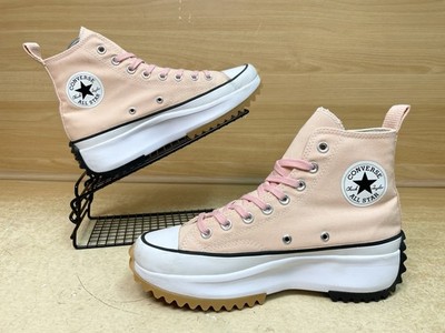 Converse Run Star Hike Plateau-High-Top-Sportschuhe UK Größe 7 Damen rosa Quarz