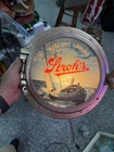 Vintage Stroh's Beer Ship Porthole Welcome Aboard Lighted Sign MAN CAVE NAUTICAL