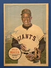 1967 Topps Poster Inserts Willie Mays #12 San Francisco Giants