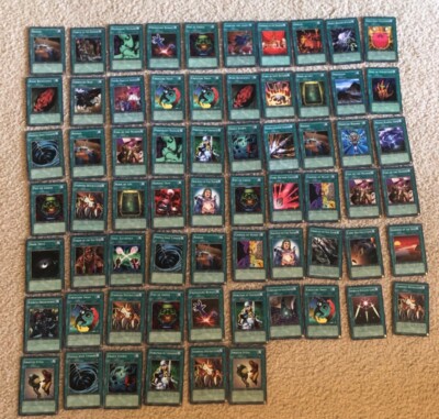 Yugioh! 1st Edition Spell Cards Lot of 66 Cards