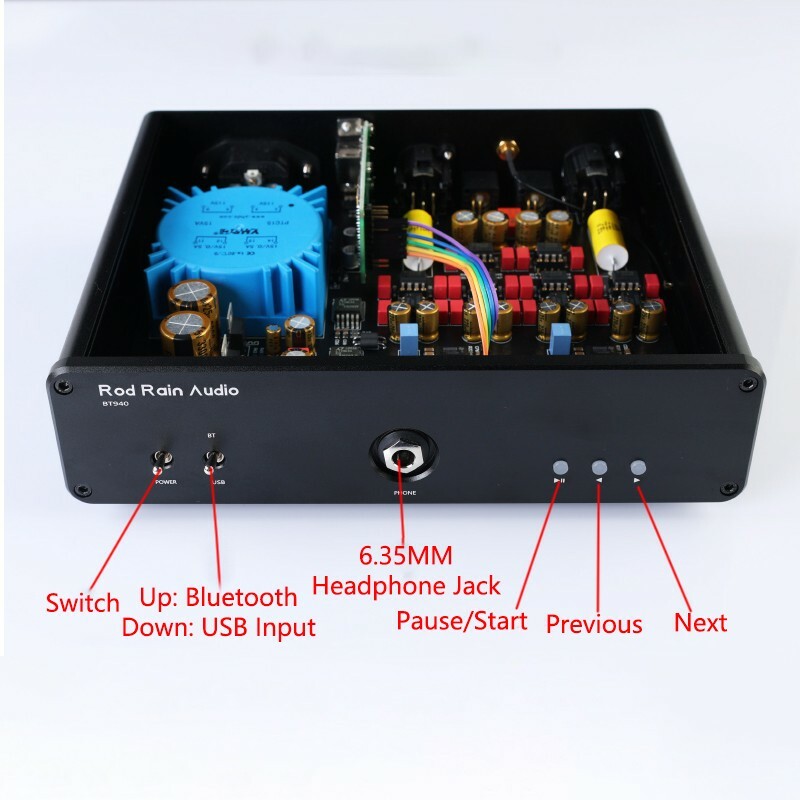 Acutonics アキュトニクス　sun BT940 Dual PCM1794A QCC5125 USB DAC Headphone Amplifier BT5