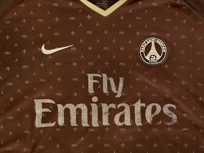 VTG Nike PSG Men's Size M 2006 -07 Paris Saint-Germain Away Jersey