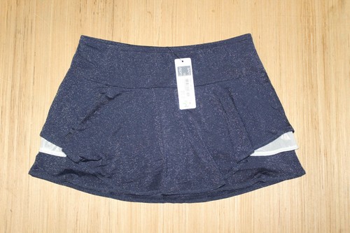 NEW RARE Lucky In Love Shimmer Flip Skort Skirt Women Size LARGE NWT - Picture 5 of 11