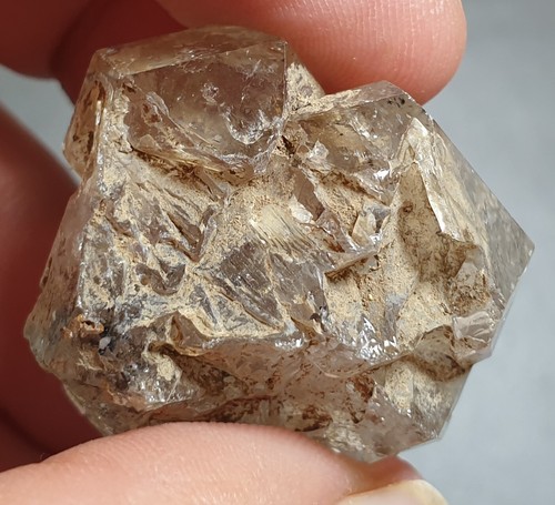 Ventana Cuarzo Elestial Raro Pakistán Cristal Espécimen Lapidario 17.6 Gramos Natural - Imagen 12 de 14