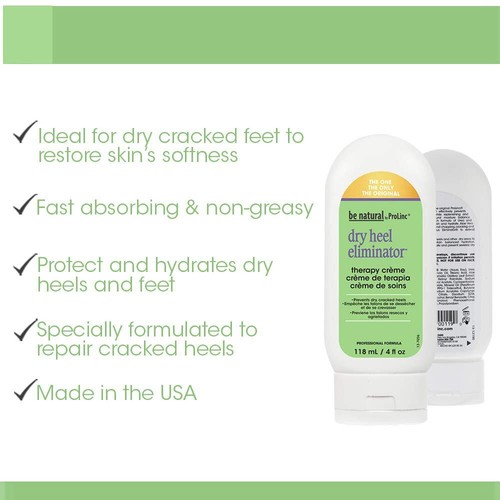 Prolinc Dry Heel Eliminator Therapy Creme 4 oz/16 oz- CHOOSE SIZE & QUANTITY - Picture 4 of 10