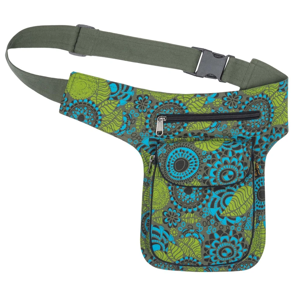 Bauchtasche Mandala Gassi Tasche Sidebag Gürteltasche Festival Goa Crossbag - Bild 1 von 1