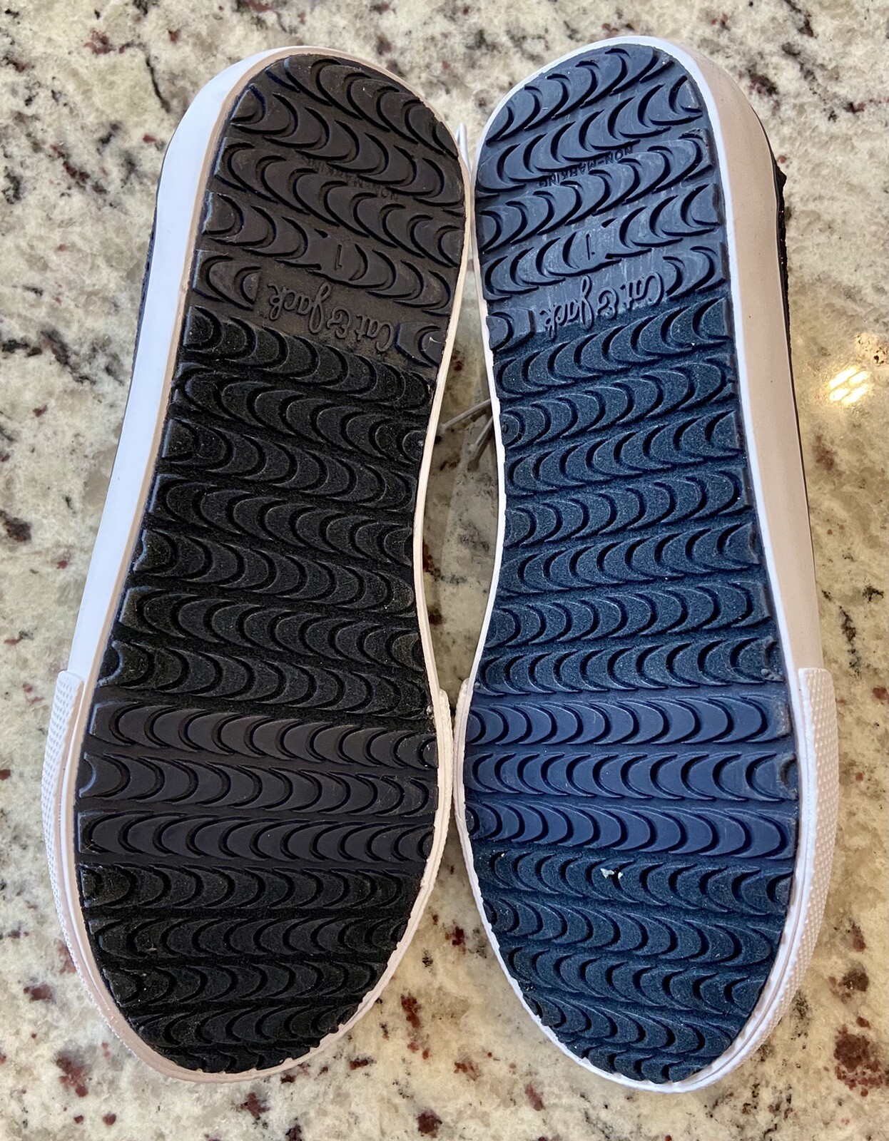 Girls' Nicky Slip-On Sneakers Navy Blue - Cat & Jack - SIZE 5