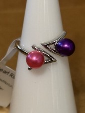 Real Akoya Pearl Sterling Ring