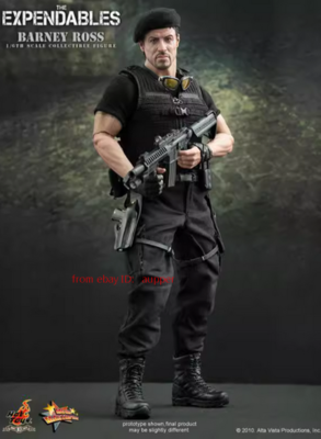 Perfect Hot Toys Mms138 1/6 Barney Ross Action Figure In Stock New