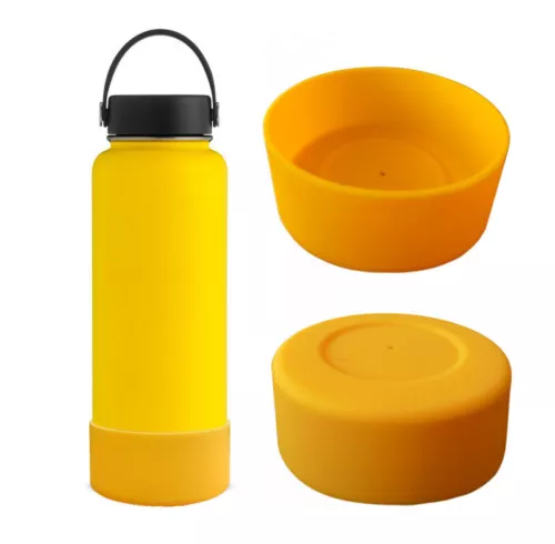Protective Silicone Bottle Boot/Sleeve For Hydro Flask Anti-Slip Bottom Cover - Picture 18 of 32