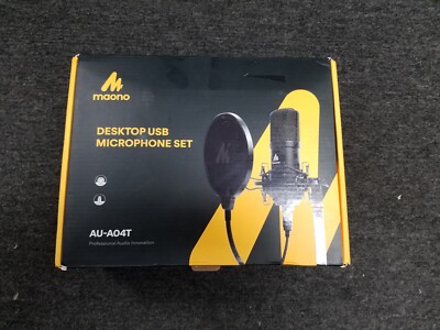 MAONO (AU-A04T) Desktop USB Microphone Set *OPEN BOX*