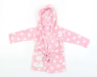 George Mädchen rosa Polyester Babydoll Kleid Größe 6-9 Monate