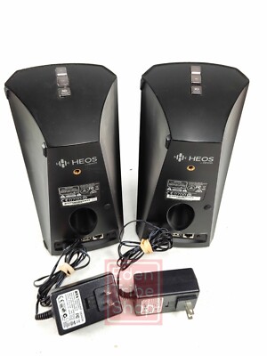 Set of 2 Denon HEOS 3 Wireless Speakers With Chargers | eBay