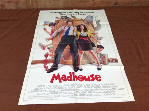 1990 Madhouse Original Movie House Full Sheet Poster